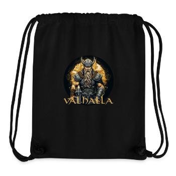 Viking Valhalla Nordmann Design, Viking Fans - Stanley/Stella Recycled Gym Bag - black - Front