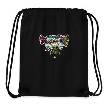 Affe Weisheit - Stanley/Stella recycelter Gym Bag - Schwarz - Vorne