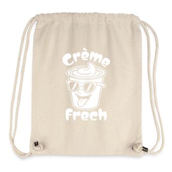 Crème Frech - Stanley/Stella recycelter Gym Bag - Naturweiß - Vorne