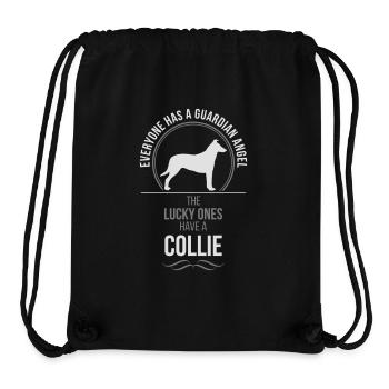 COLLIE Smooth Guardian Angel Wilsigns - Stanley/Stella recycelter Gym Bag - Schwarz - Vorne