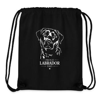 Labrador Dad Dog Dog Labbi Wilsigns - Stanley/Stella Recycled Gym Bag - black - Front