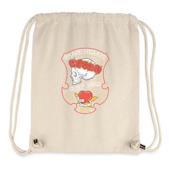 Skull T-shirt - Stanley/Stella Recycled Gym Bag - natural - Front
