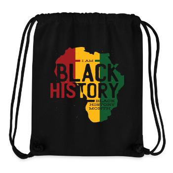 Africa Colors Black History - Stanley/Stella Recycled Gym Bag - black - Front