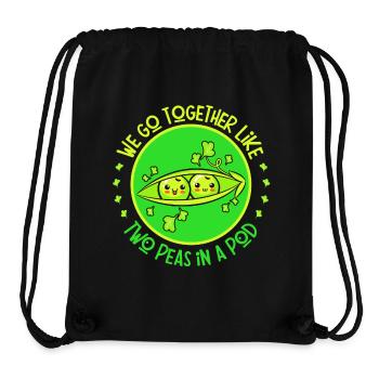 lovers, lovebirds, sincere love - Stanley/Stella Recycled Gym Bag - black - Front
