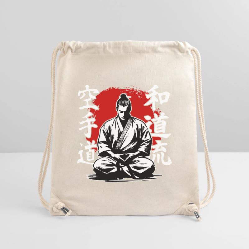Samurai Wado Ryu Karate Kampfkunststil Stanley/Stella recycelter Gym Bag