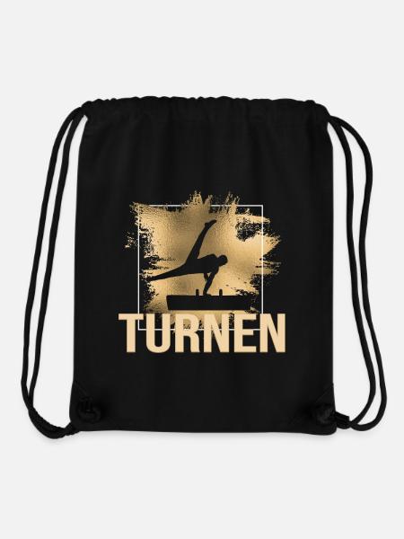 Turnen - Stanley/Stella recycelter Gym Bag - Schwarz