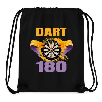 Dart 180 - Stanley/Stella recycelter Gym Bag - Schwarz - Vorne