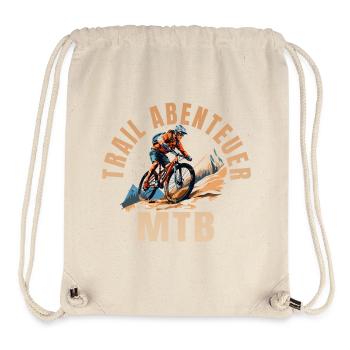 Trail Abenteuer - Stanley/Stella recycelter Gym Bag - Naturweiß - Vorne
