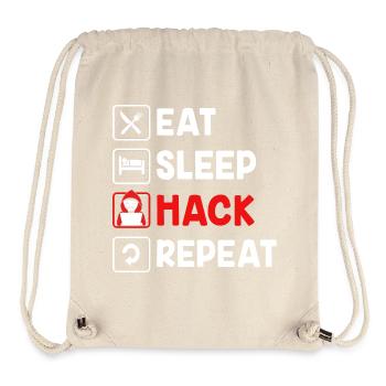 Cybersecurity Cyber Programmierer Hacker - Stanley/Stella recycelter Gym Bag - Naturweiß - Vorne