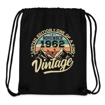 Legendary since November 1962 - Limited Edition 1962 - Stanley/Stella Recycled Gym Bag - black - Front