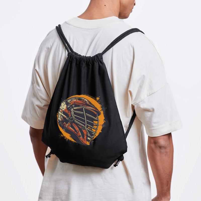 Graphique du casque de crosse Sac à cordon recyclé Stanley/Stella