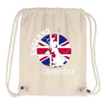 Cambridge - Stanley/Stella recycelter Gym Bag - Naturweiß - Vorne