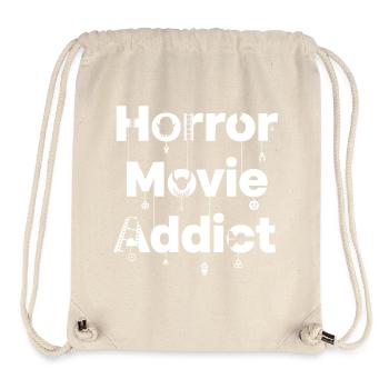 horror movie addict - Stanley/Stella Recycled Gym Bag - natural - Front