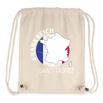 Saint-Tropez - Sac à cordon recyclé Stanley/Stella - blanc naturel - Devant