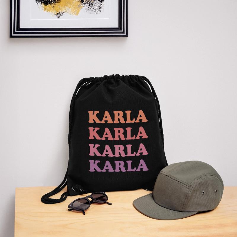 Karla as a given name Stanley/Stella Recycled Gym Bag