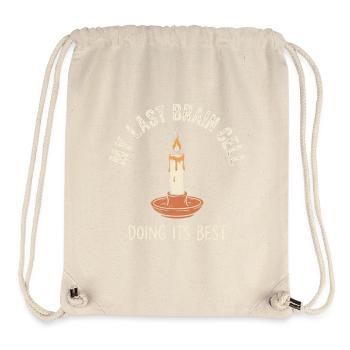 Last Brain Cell - Stanley/Stella recycelter Gym Bag - Naturweiß - Vorne