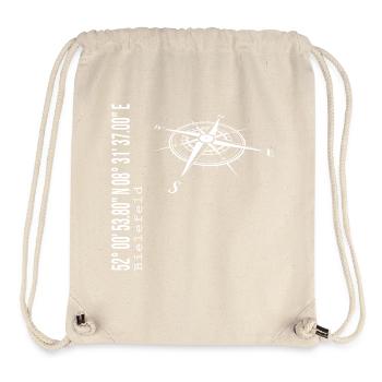 Bielefeld - Stanley/Stella recycelter Gym Bag - Naturweiß - Vorne