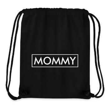 Mommy / Mama / Mutterliebe / Supermama / Muttertag - Stanley/Stella recycelter Gym Bag - Schwarz - Vorne