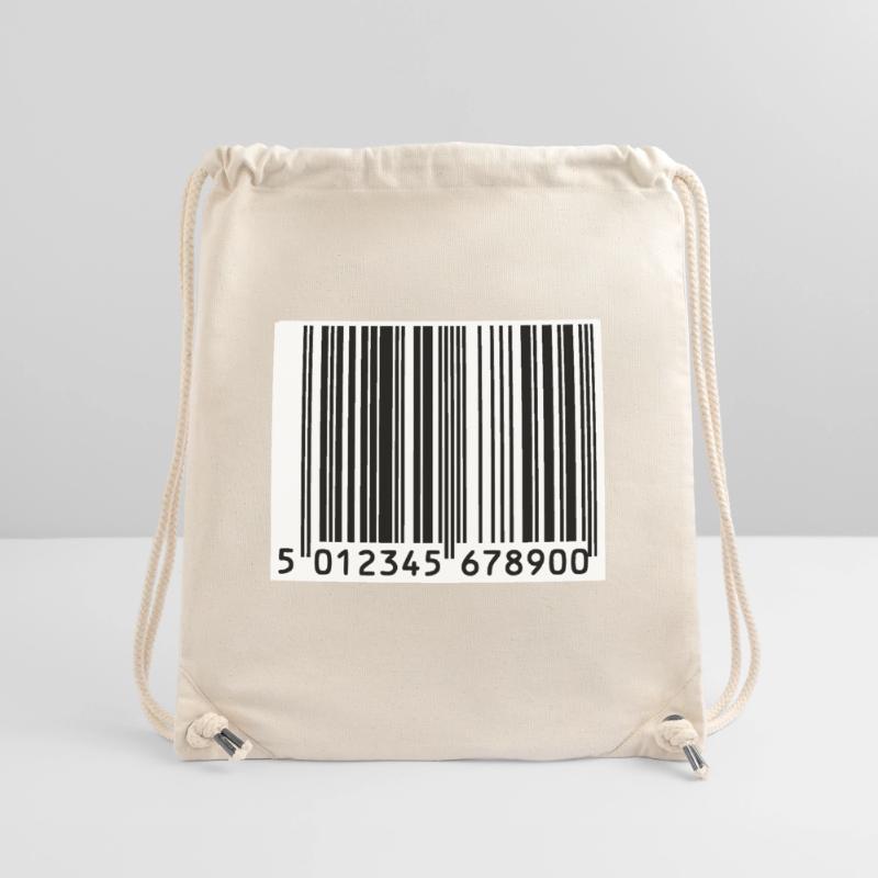 code à barres Sac à cordon recyclé Stanley/Stella