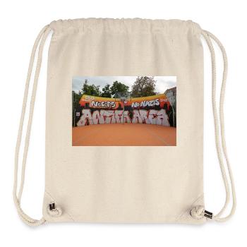 ANTIFA AREA - Stanley/Stella recycelter Gym Bag - Naturweiß - Vorne