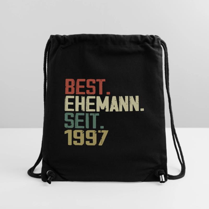 Best Ehemann Seit 1997 Geburtstagsgeschenk 1997 Stanley/Stella recycelter Gym Bag
