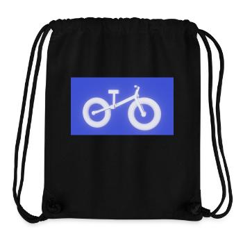 Fahrrad - Stanley/Stella recycelter Gym Bag - Schwarz - Vorne