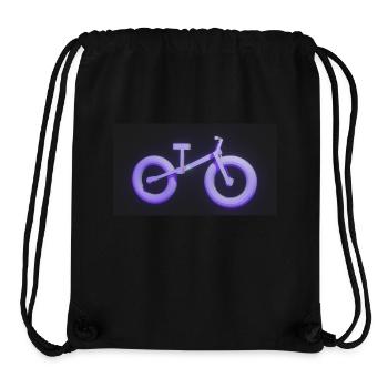 Fahrrad - Stanley/Stella recycelter Gym Bag - Schwarz - Vorne