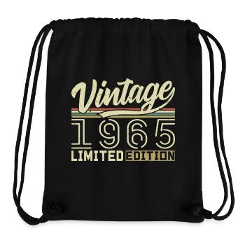 Legend since 1965 Born 1965 Birthday 59 years old - Stanley/Stella Recycled Gym Bag - black - Front