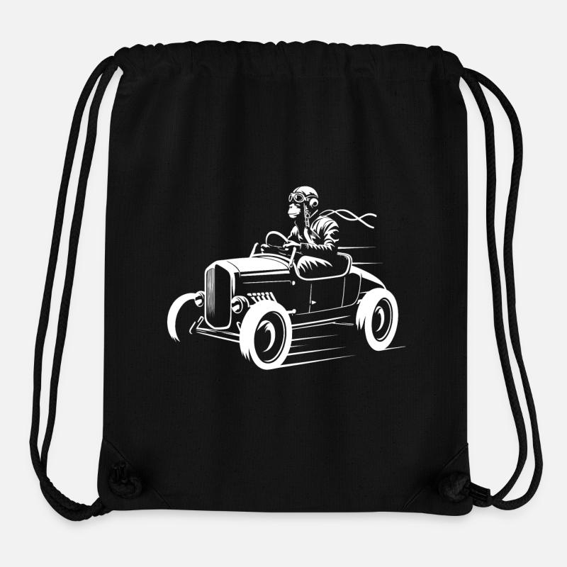 Fast-paced primacy - Stanley/Stella Recycled Gym Bag - black