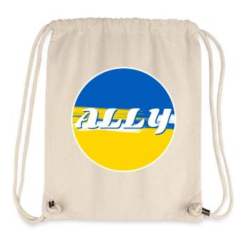 Ally Ukraine - Stanley/Stella Recycled Gym Bag - natural - Front