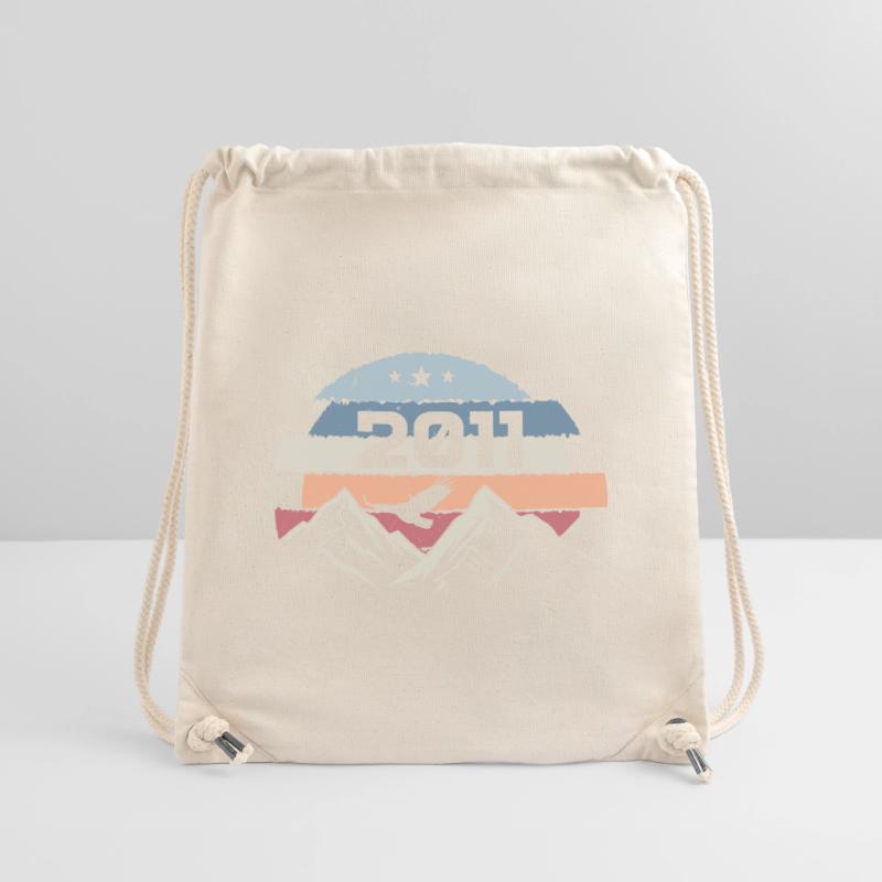 Original 2011 Vintage 2011 Birthday 2011 Stanley/Stella Recycled Gym Bag