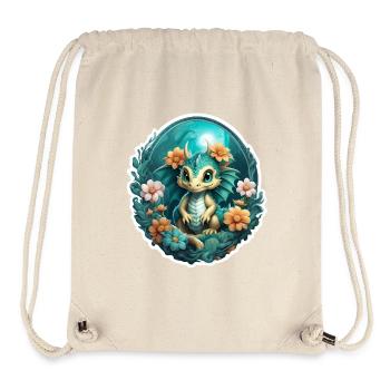 Dragon - Stanley/Stella Recycled Gym Bag - natural - Front