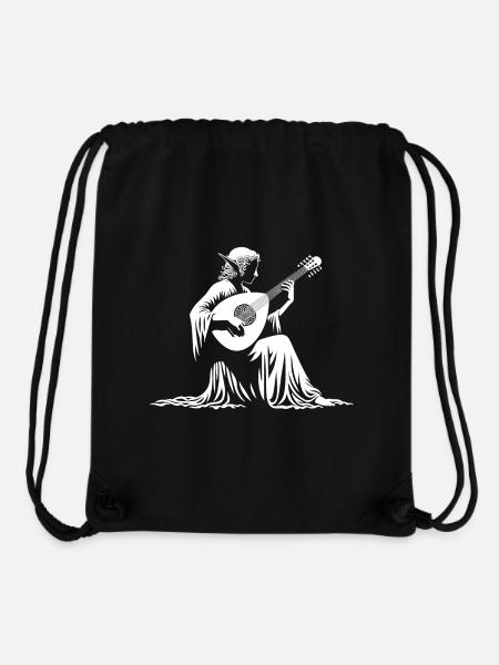 Elfenlied auf der Laute - Stanley/Stella recycelter Gym Bag - Schwarz