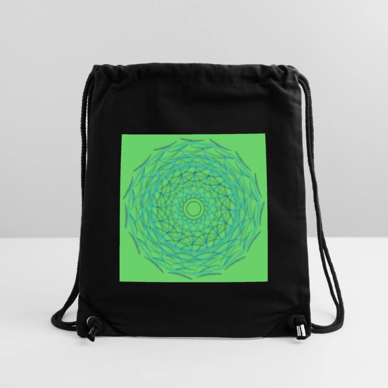 Cercle Vert Web Sac à cordon recyclé Stanley/Stella