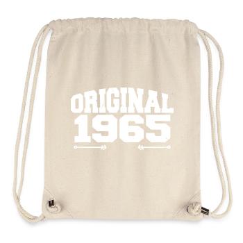 Original 1965 | Birthday Gift 1965 - Stanley/Stella Recycled Gym Bag - natural - Front