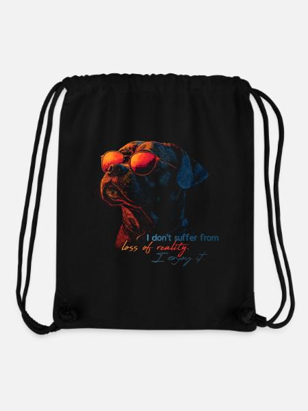 i don't suffer - Stanley/Stella recycelter Gym Bag - Schwarz