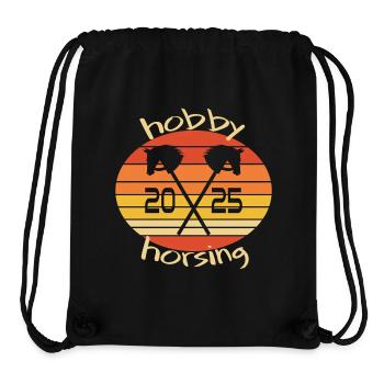 hobby horsing 2025 - Stanley/Stella recycelter Gym Bag - Schwarz - Vorne
