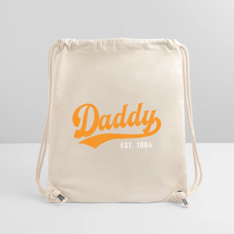 Daddy - Bester Dad Daddy Papa der Welt - est. 1984 Stanley/Stella recycelter Gym Bag