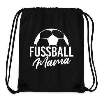 Fußball Mama - Stanley/Stella recycelter Gym Bag - Schwarz - Vorne