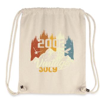 Vintage July 2002 Birthday Gift July 2002 - Stanley/Stella Recycled Gym Bag - natural - Front
