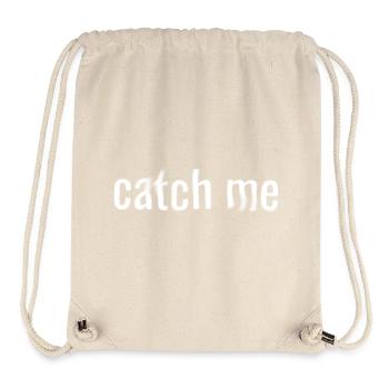 Catch me Geschenk Geist Halloween Cool - Stanley/Stella recycelter Gym Bag - Naturweiß - Vorne