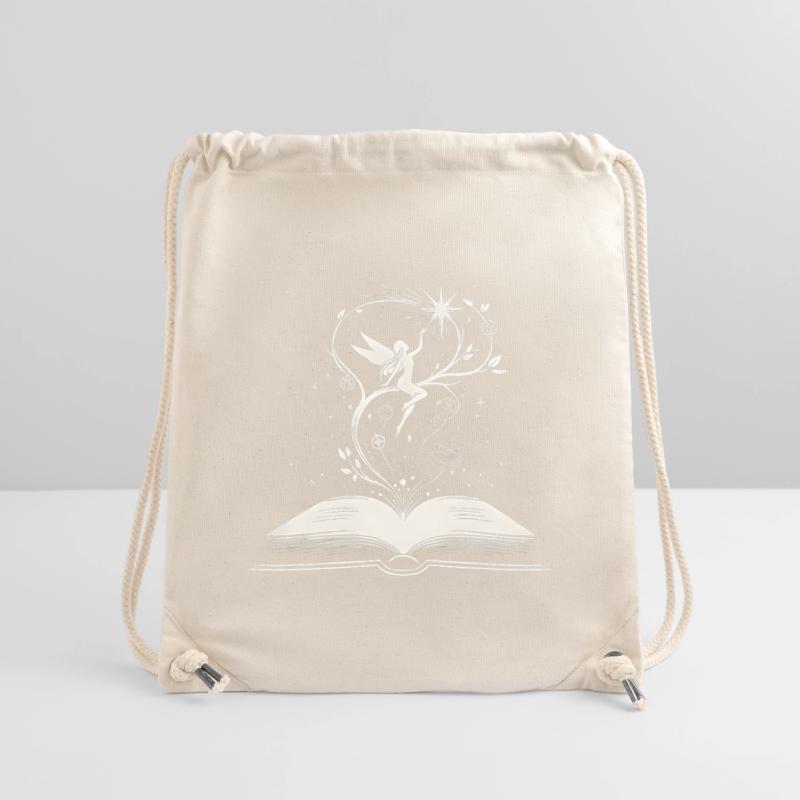 Zauber der Worte - Buch Fee Stanley/Stella recycelter Gym Bag