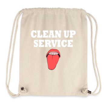 clean up service - Stanley/Stella Recycled Gym Bag - natural - Front