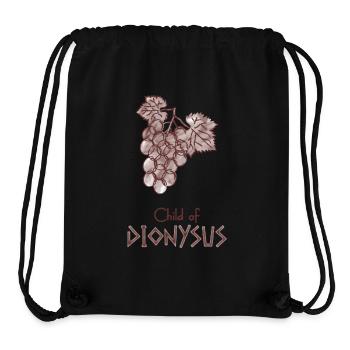 Child of Dionysus – Percy Jackson inspired design - Stanley/Stella Recycled Gym Bag - black - Front