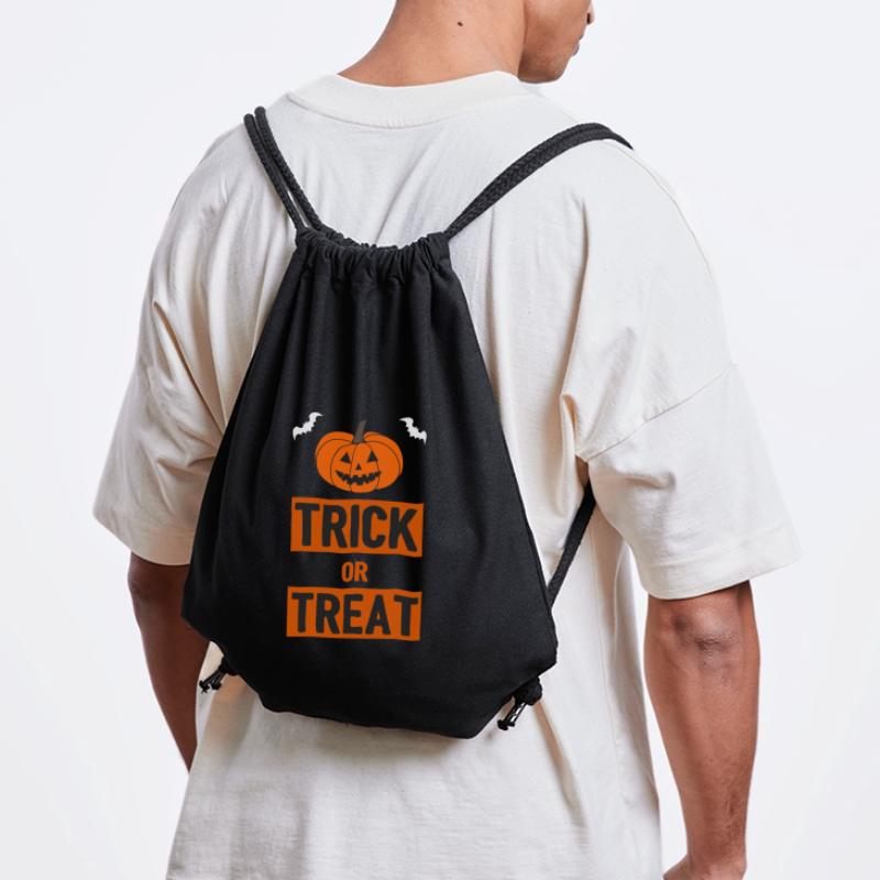 Süßigkeiten oder ein Zauberspruch - Halloween Stanley/Stella recycelter Gym Bag