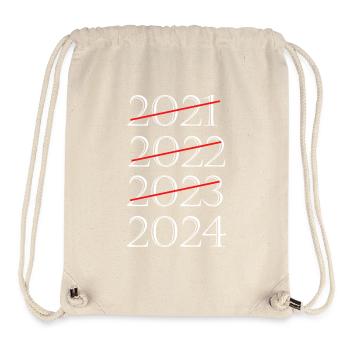 meilleur vente bonne année 2023 2024 - Sac à cordon recyclé Stanley/Stella - blanc naturel - Devant