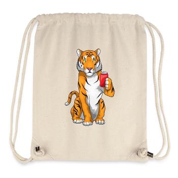 Tiger Tin - Stanley/Stella Recycled Gym Bag - natural - Front