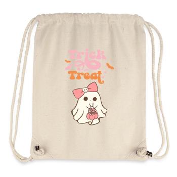 🎃 Trick or Treat – Kawaii Style 👻🍬 - Stanley/Stella Recycled Gym Bag - natural - Front