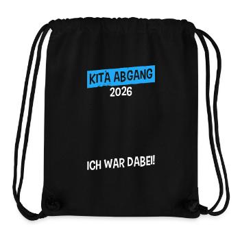 Kita Departure Kita Abatever 2026 - Stanley/Stella Recycled Gym Bag - black - Front