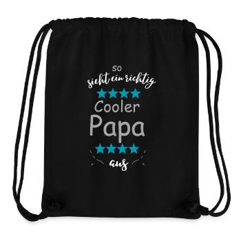 Really cool dad look - Stanley/Stella Recycled Gym Bag - black - Front